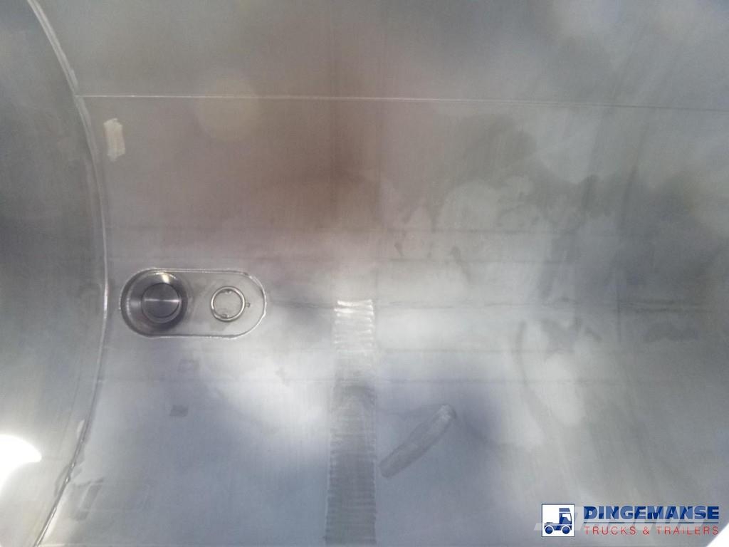 Magyar Chemical tank inox L4BH 22.5 m3 / 1 comp Semi remorque citerne
