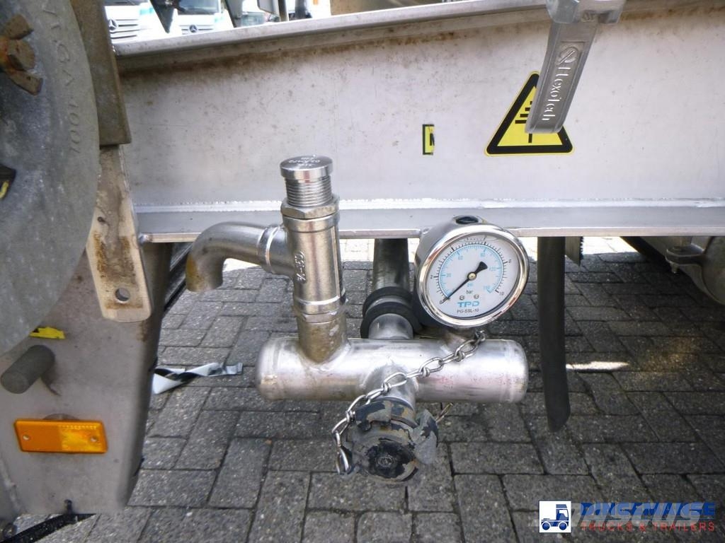 Magyar Chemical tank inox L4BH 22.5 m3 / 1 comp Semi remorque citerne