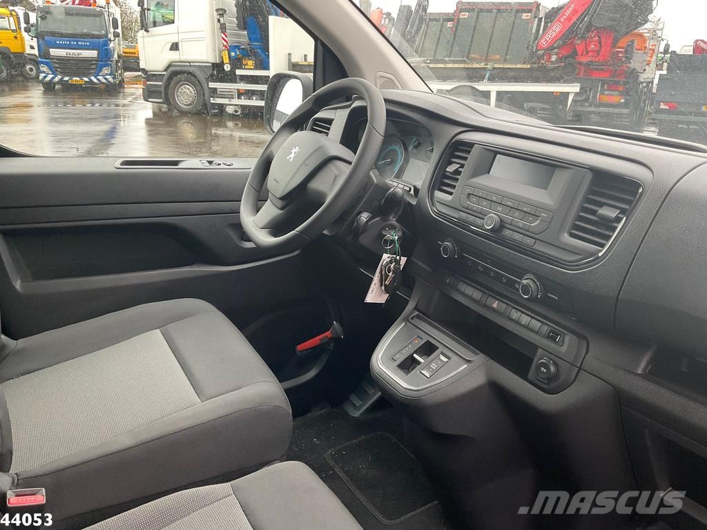 Peugeot E-Expert 100% elektrisch kippende zijlader Müllwagen