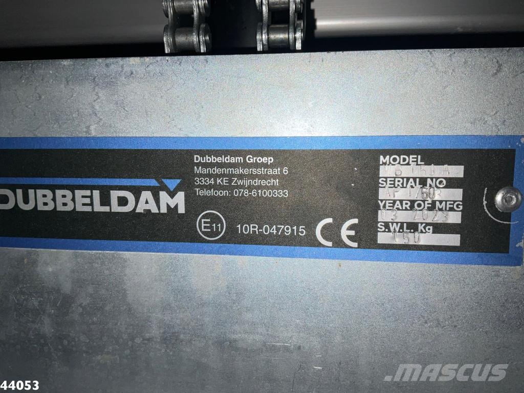 Peugeot E-Expert 100% elektrisch kippende zijlader Müllwagen