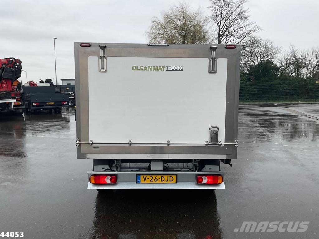 Peugeot E-Expert 100% elektrisch kippende zijlader Müllwagen