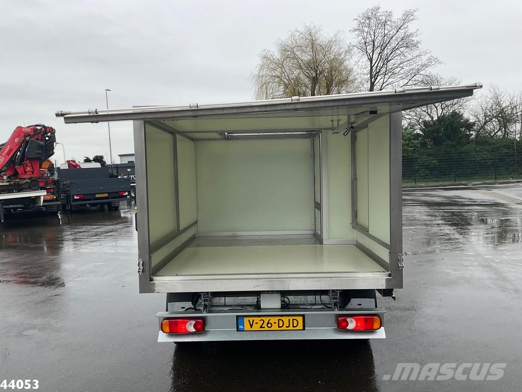 Peugeot E-Expert 100% elektrisch kippende zijlader Müllwagen