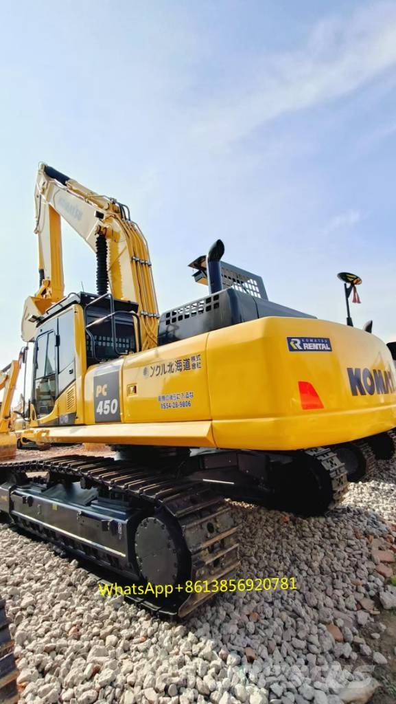 Komatsu PC 450-8 Kāpurķēžu ekskavatori