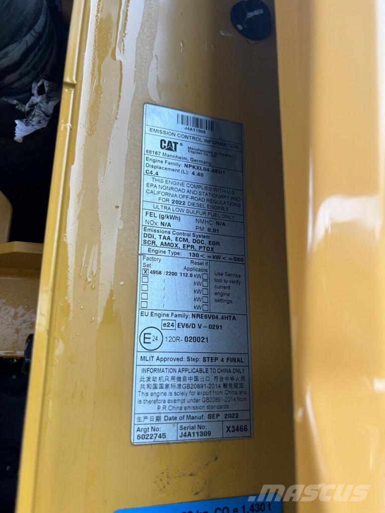 CAT M317 07B Hjulgravere