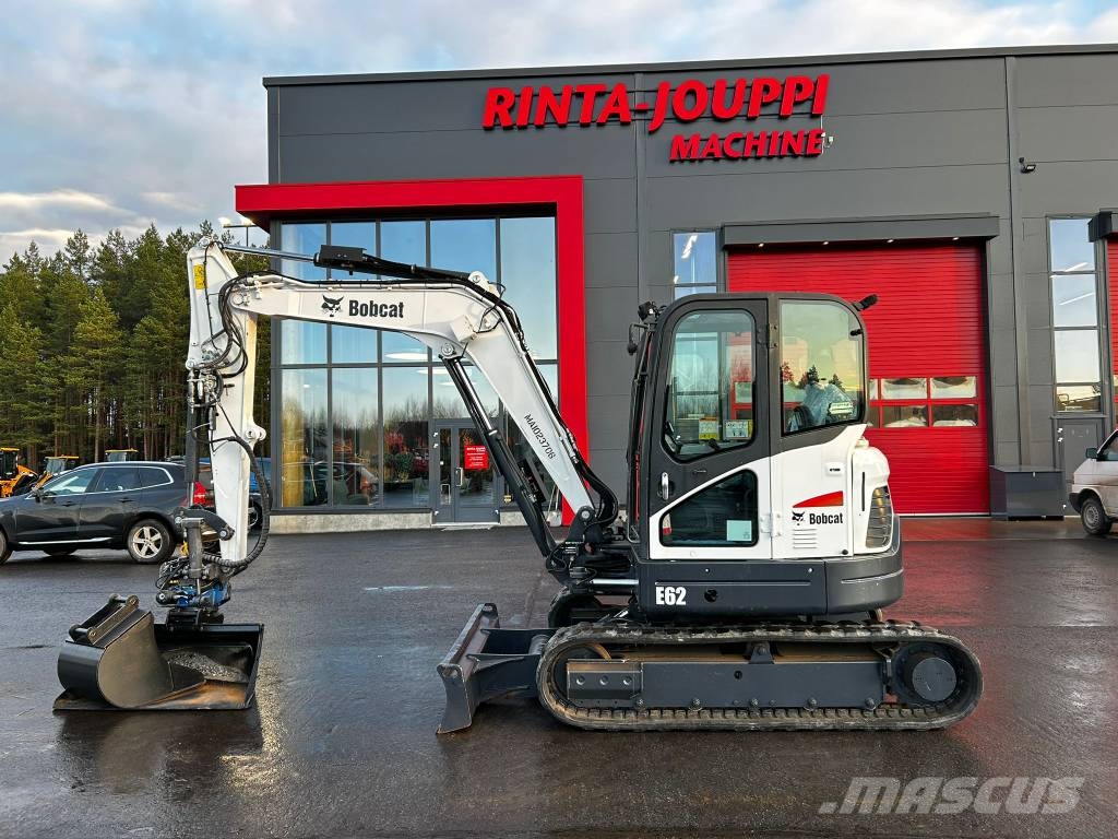 Bobcat E 62/ Myyty, Sold Mini ekskavatoriai < 7 t