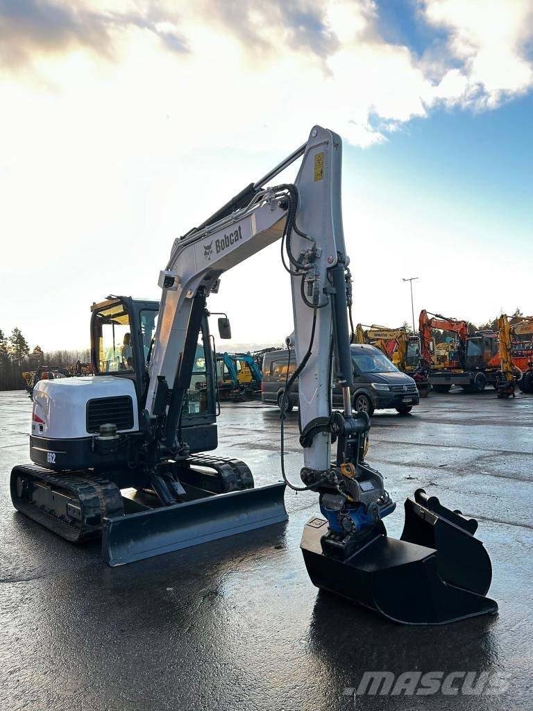 Bobcat E 62/ Myyty, Sold Mini ekskavatoriai < 7 t