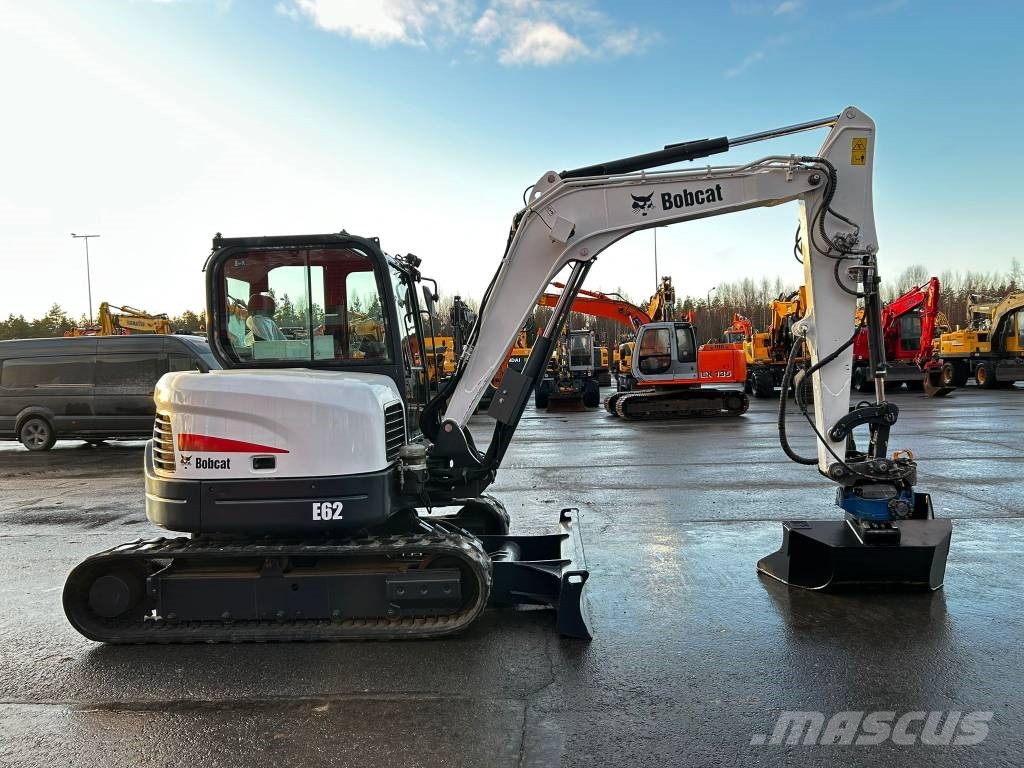 Bobcat E 62/ Myyty, Sold Mini ekskavatoriai < 7 t