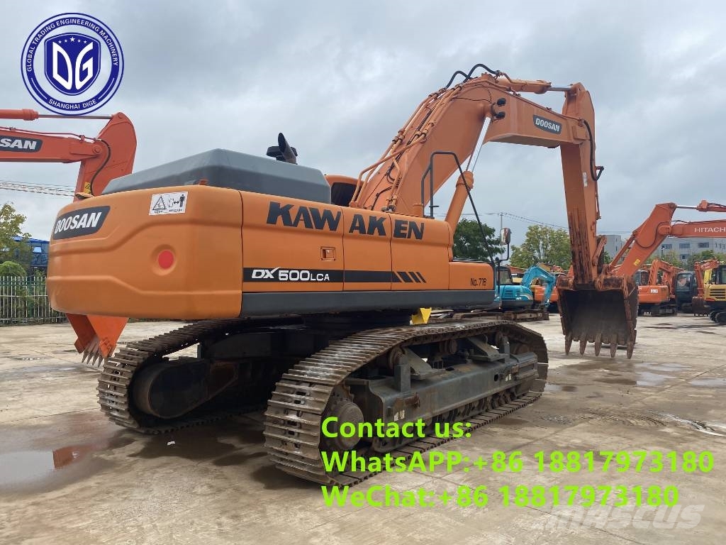 Doosan DX 500 LC-9C Pásové rýpadlá