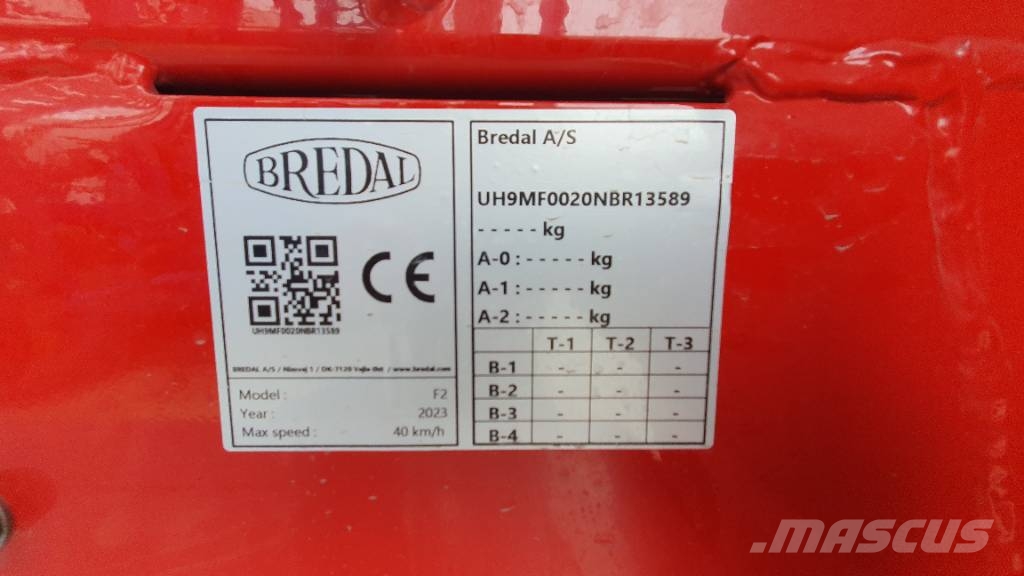 Bredal F2 - 2500 Rozmetadla chlévské mrvy