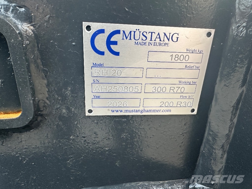 Mustang RH20 Trituradoras