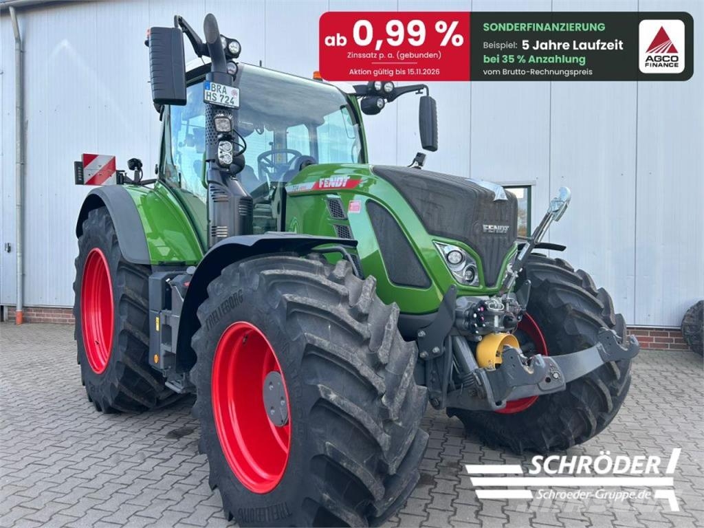Fendt 724 VARIO GEN6 PROFI PLUS Traktori