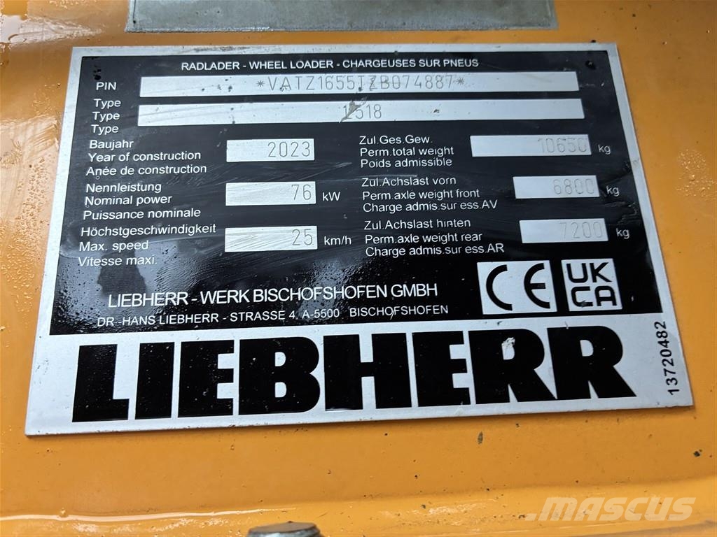 Liebherr L 518 Stereo Wheel loaders