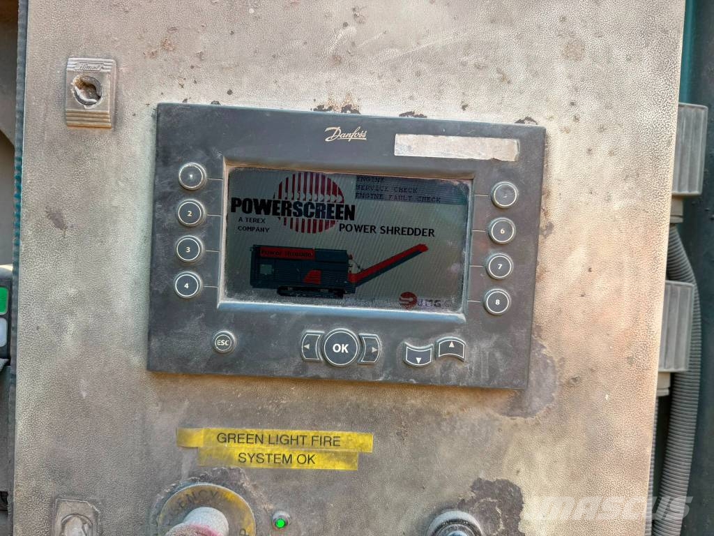 PowerScreen Powershredder 1800 Irat megsemmisítők