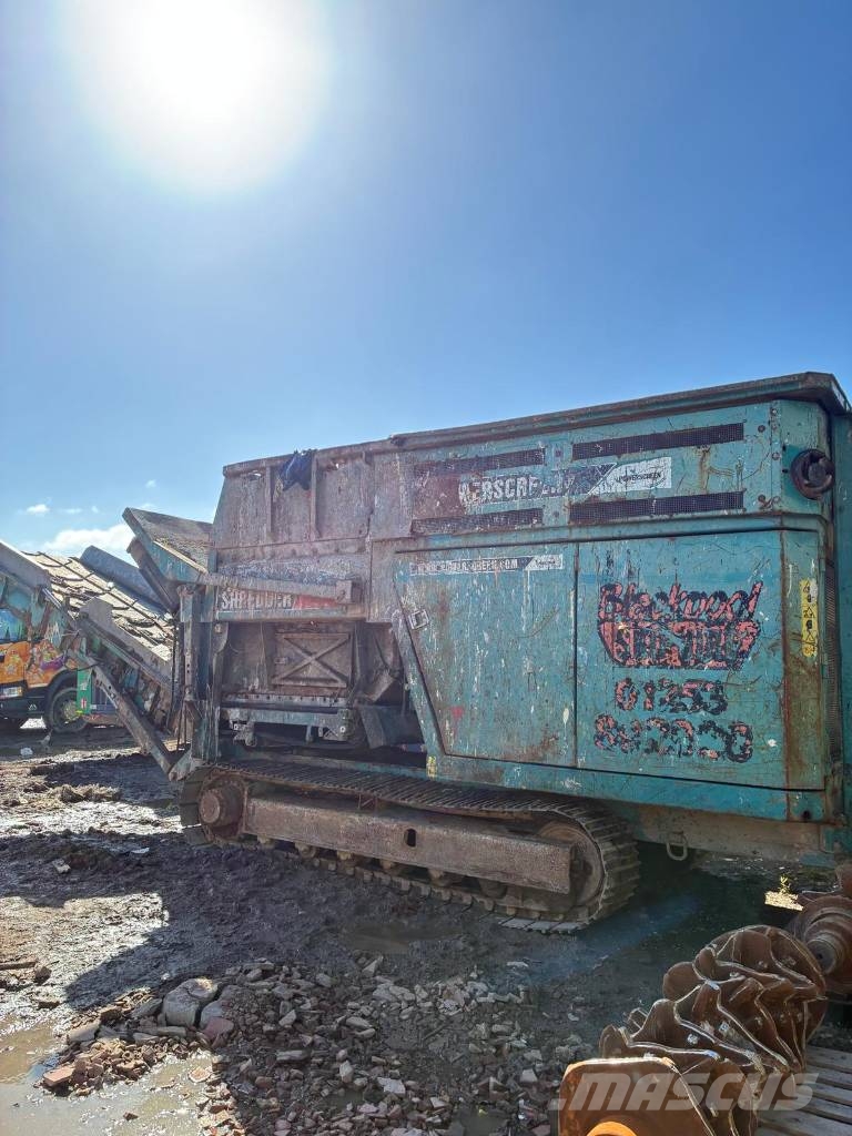 PowerScreen Powershredder 1800 Irat megsemmisítők