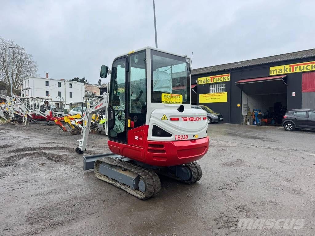 Takeuchi TB 230 Miniescavadeiras < 7t (Mini escavadeiras)