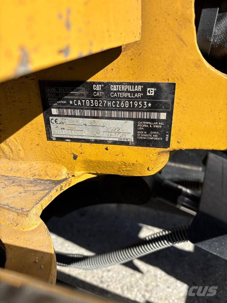 CAT 302.7 CR Minibagger < 7t