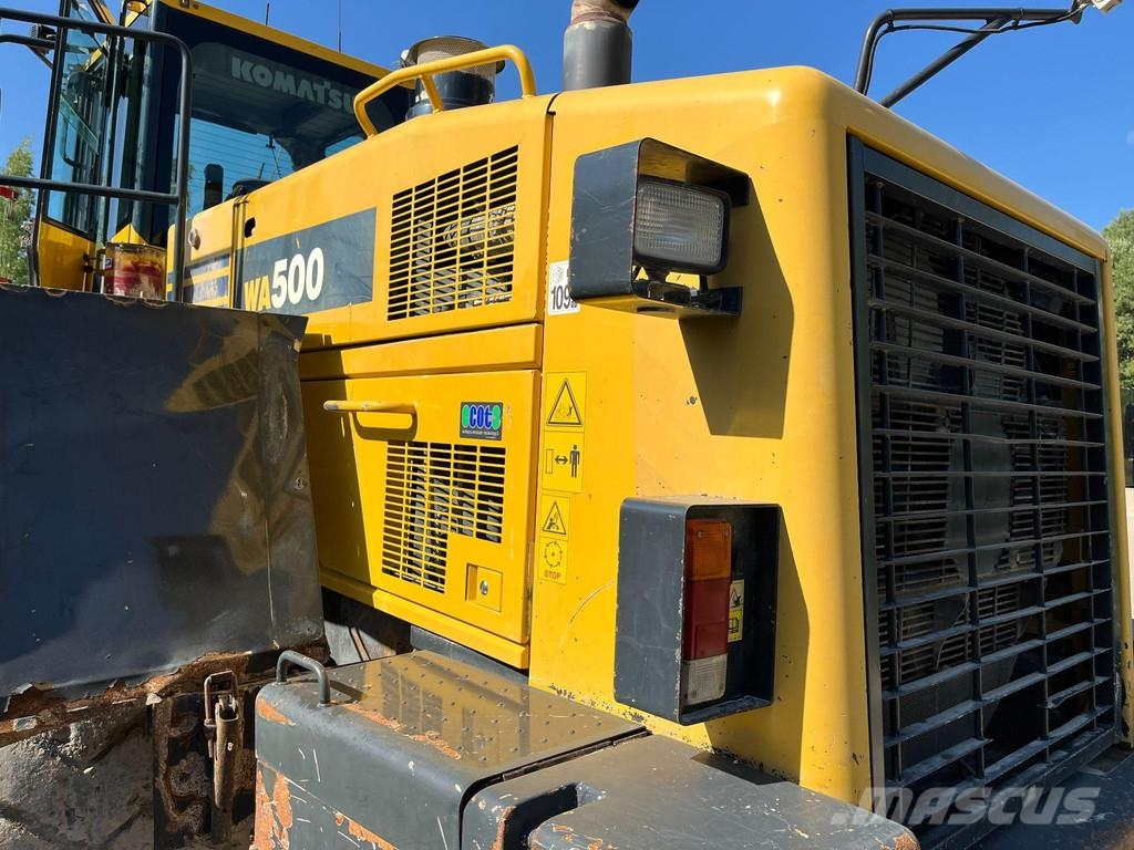 Komatsu WA500-6 Central Lubrication | Scale Фронтальные погрузчики