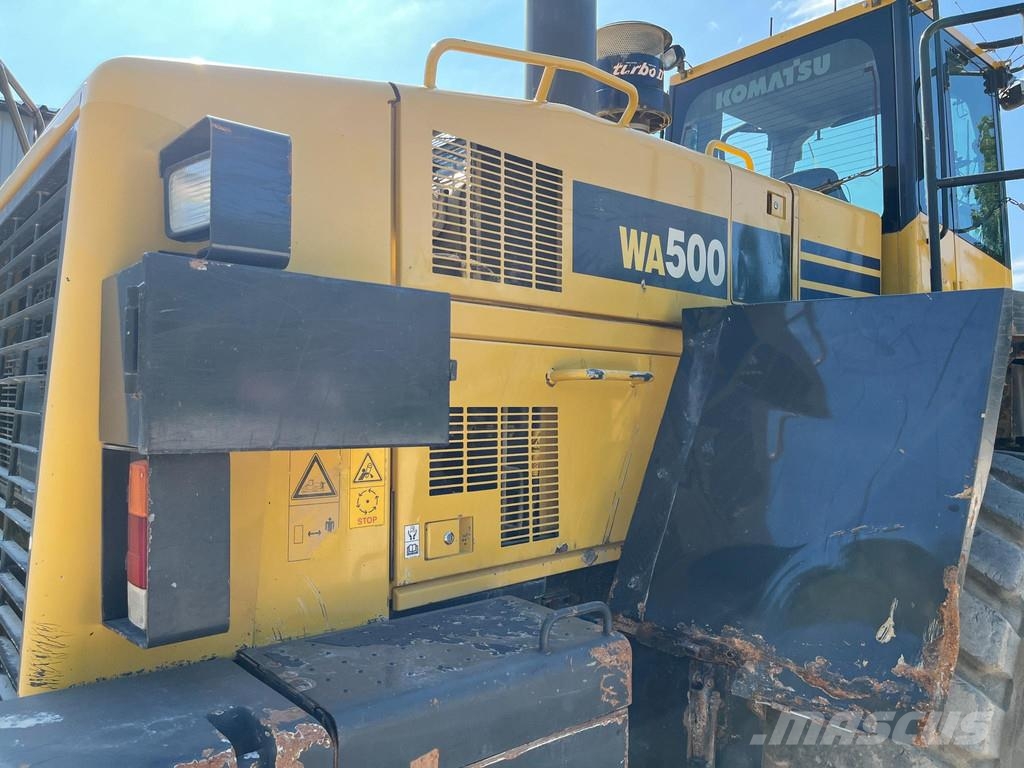 Komatsu WA500-6 Central Lubrication | Scale Фронтальные погрузчики