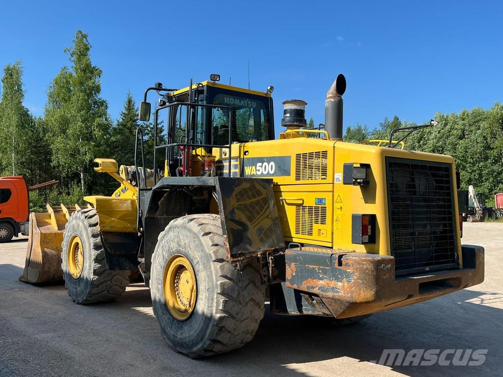 Komatsu WA500-6 Central Lubrication | Scale Фронтальные погрузчики