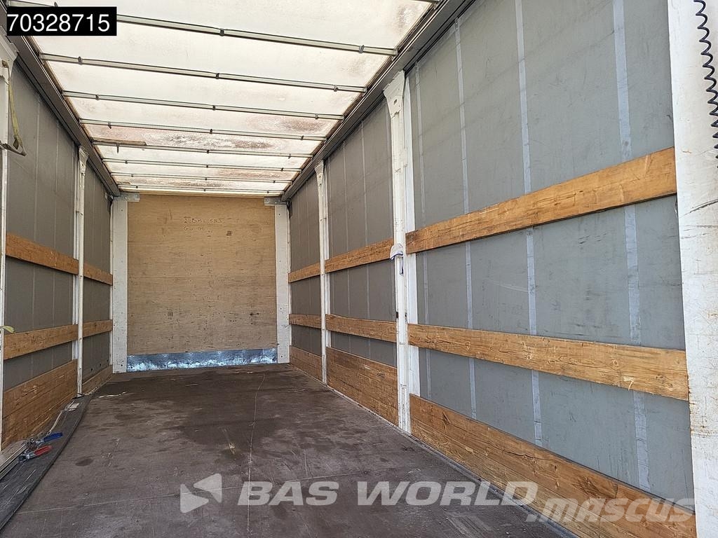 MAN TGL 12.220 4X2 12tonner curtainsider 2000kg Ladebo Camión con caja abierta