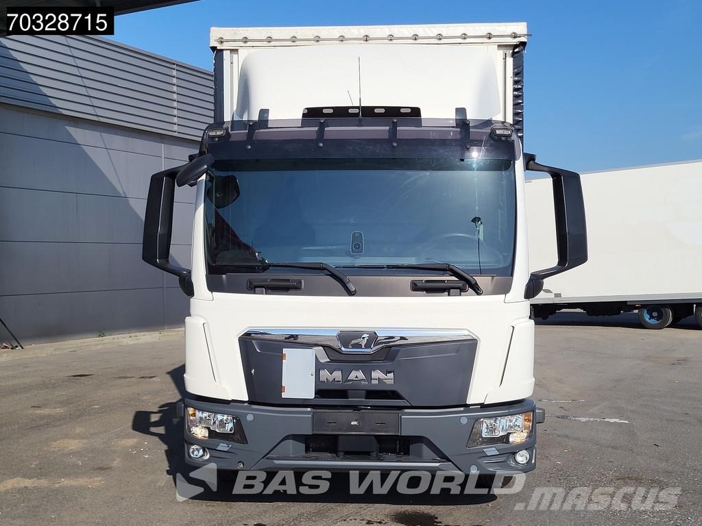 MAN TGL 12.220 4X2 12tonner curtainsider 2000kg Ladebo Camión con caja abierta