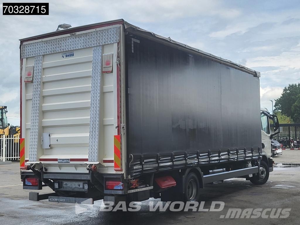 MAN TGL 12.220 4X2 12tonner curtainsider 2000kg Ladebo Camión con caja abierta