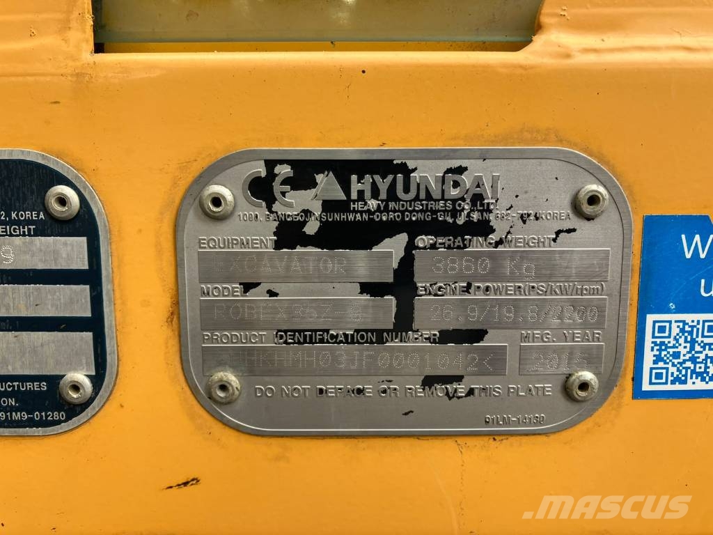 Hyundai Robex 35-9 minigraver | 1530u | van 1e eigenaar 소형 굴삭기 7톤 미만