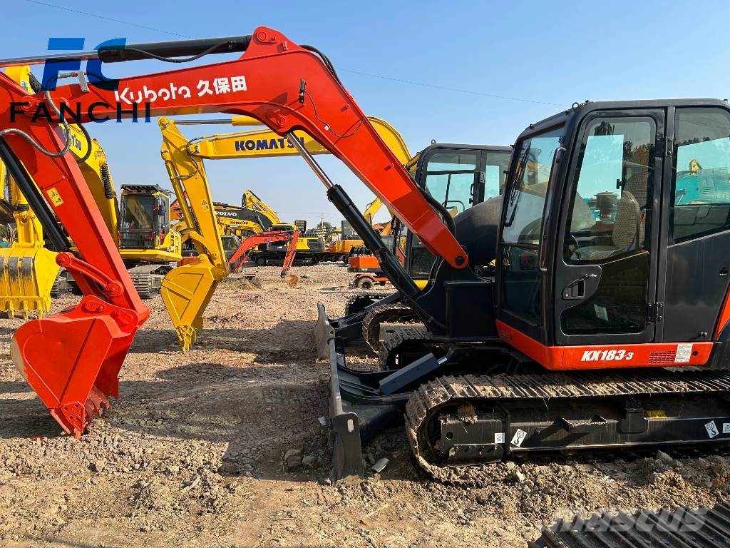 Kubota KX 183 Малые экскаваторы 7т-12т