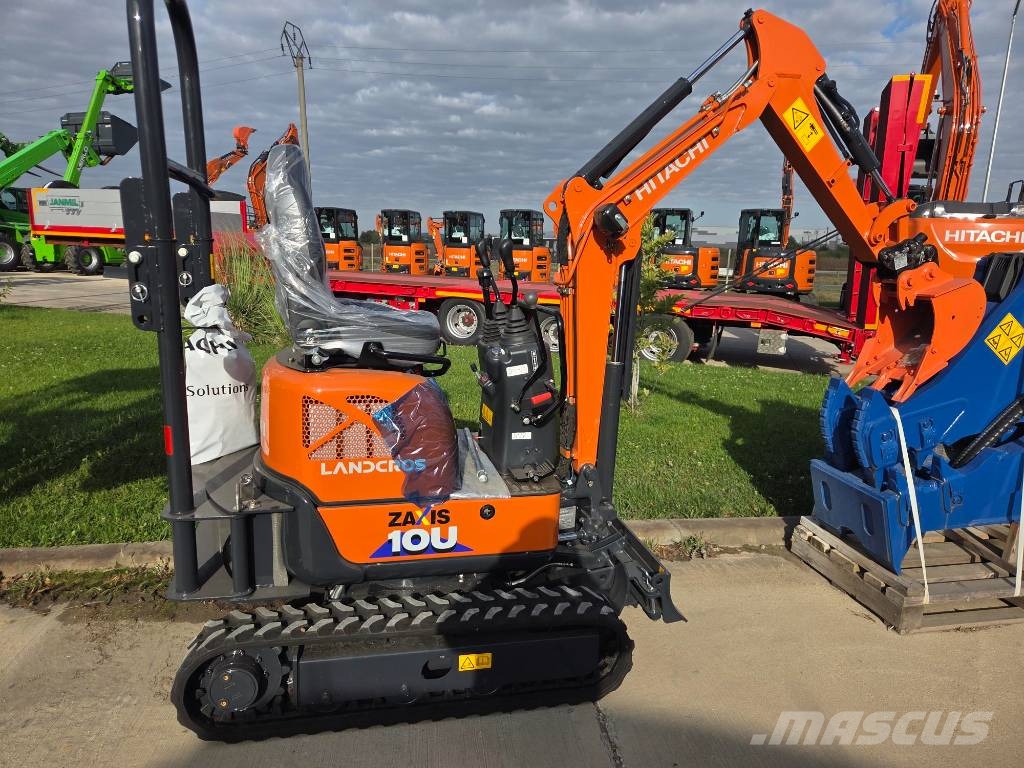 Hitachi ZX 10 U-6, digging depth 2m,quick coupler+3buckets Mini bageri <7t