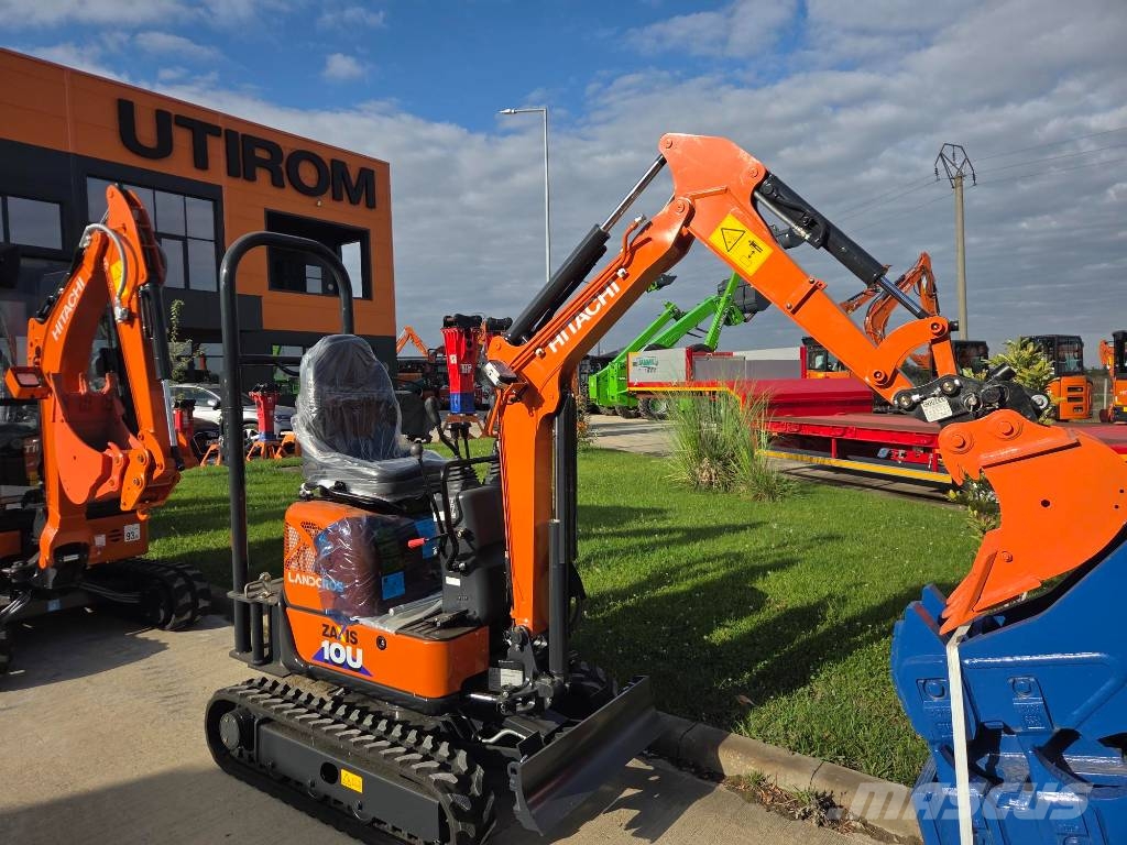 Hitachi ZX 10 U-6, digging depth 2m,quick coupler+3buckets Mini bageri <7t