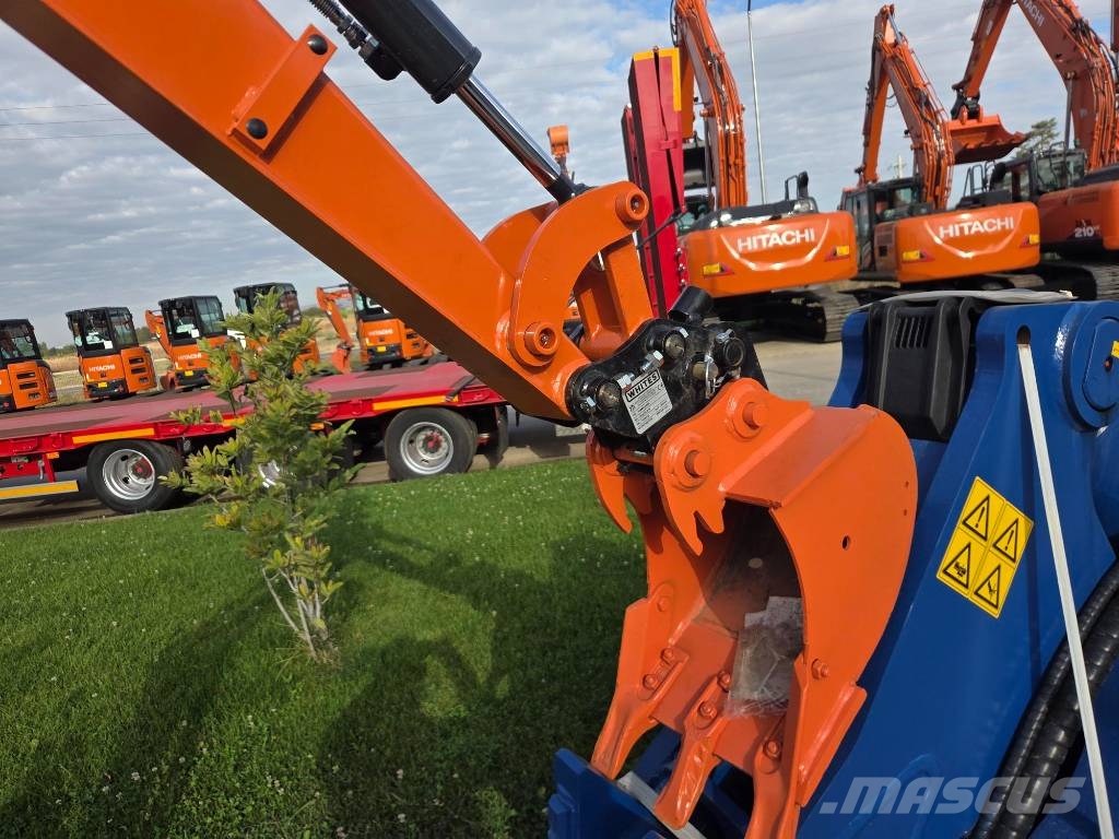 Hitachi ZX 10 U-6, digging depth 2m,quick coupler+3buckets Mini bageri <7t