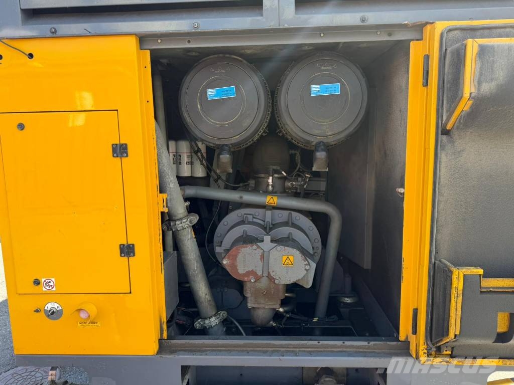 Atlas Copco XRYS 577 diesel compressor, dieselkompressor Kompressoren