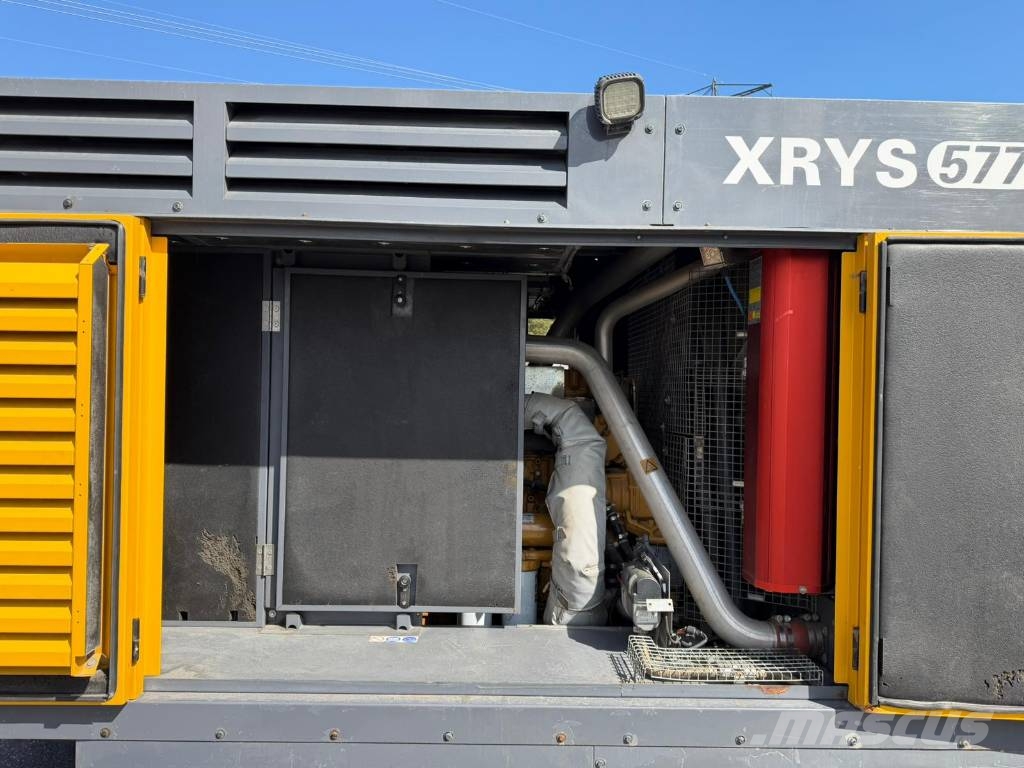 Atlas Copco XRYS 577 diesel compressor, dieselkompressor Kompressoren