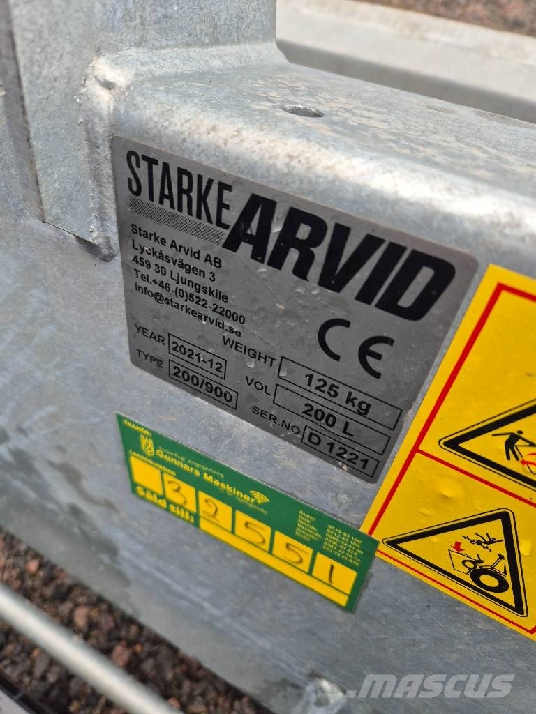 Fjärås 200/900 sandspridare demokörd Hiekan- ja suolanlevittimet
