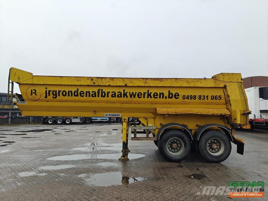 Robuste Kaiser S3302V37 2-Axle SAF - Tipper 30m³ - Steel/Steel - Semirremolques de volteo