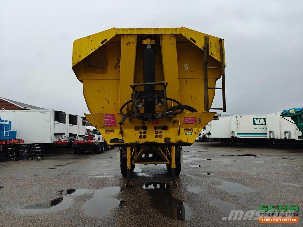 Robuste Kaiser S3302V37 2-Axle SAF - Tipper 30m³ - Steel/Steel - Semirremolques de volteo