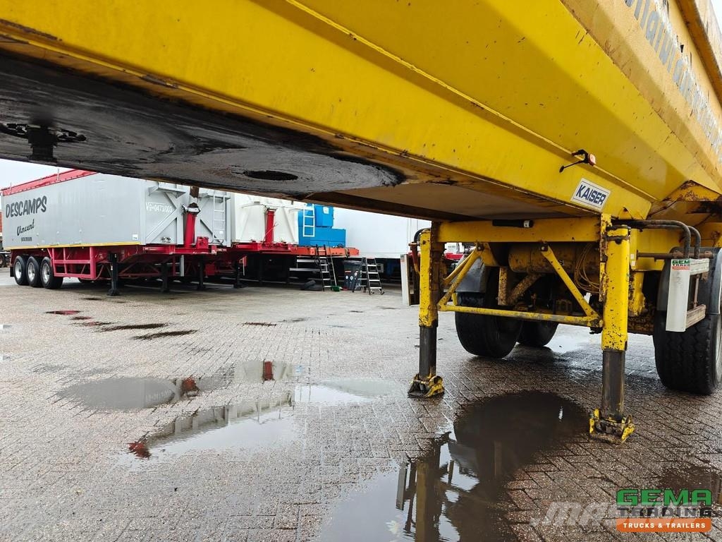 Robuste Kaiser S3302V37 2-Axle SAF - Tipper 30m³ - Steel/Steel - Semirremolques de volteo