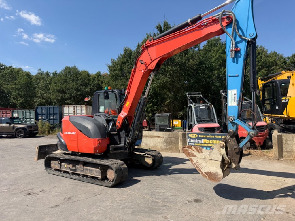 Kubota KX 080-4 حفارات وسط 7 طن - 12 طن