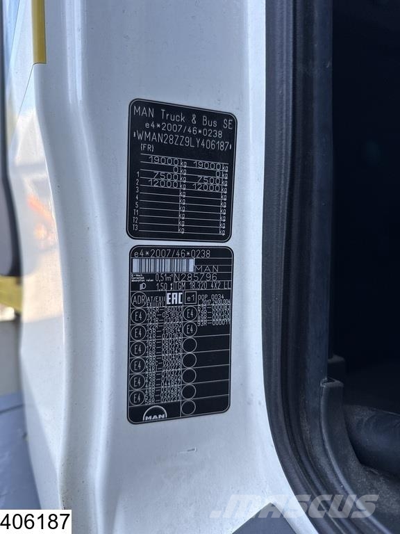 MAN TGM 18 320 EURO 6, Retarder, ADR Planbiler