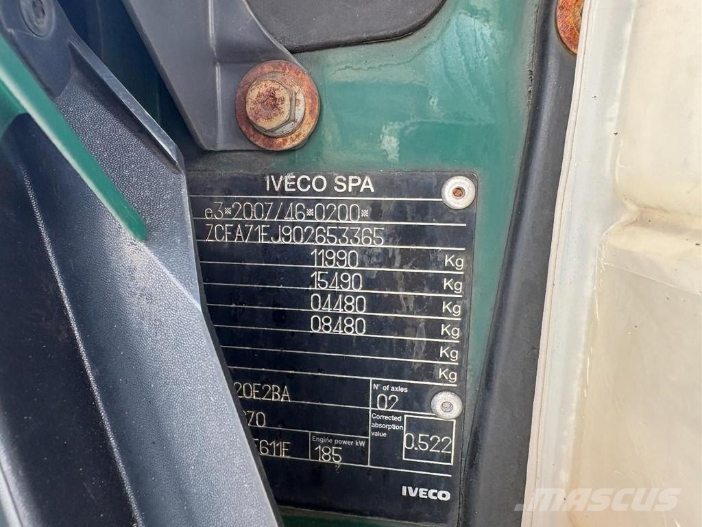 Iveco Eurocargo 120 E25 + EURO 6 + DHOLLANDIA LOADLIFT + Skriňová nadstavba