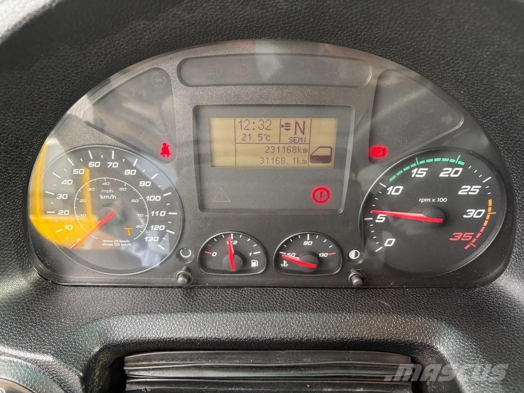 Iveco Eurocargo 120 E25 + EURO 6 + DHOLLANDIA LOADLIFT + Skriňová nadstavba