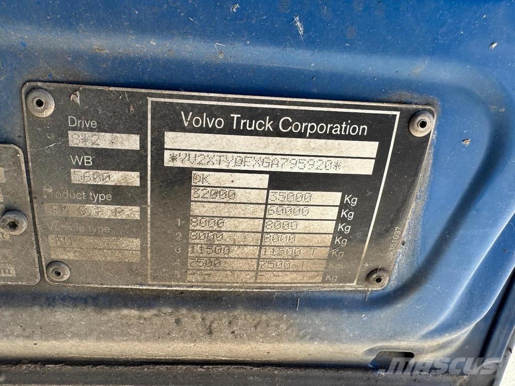 Volvo FM 460 8X2 EURO 6 + INOX TANK 21700 Liter شاحنات ذات صهاريج