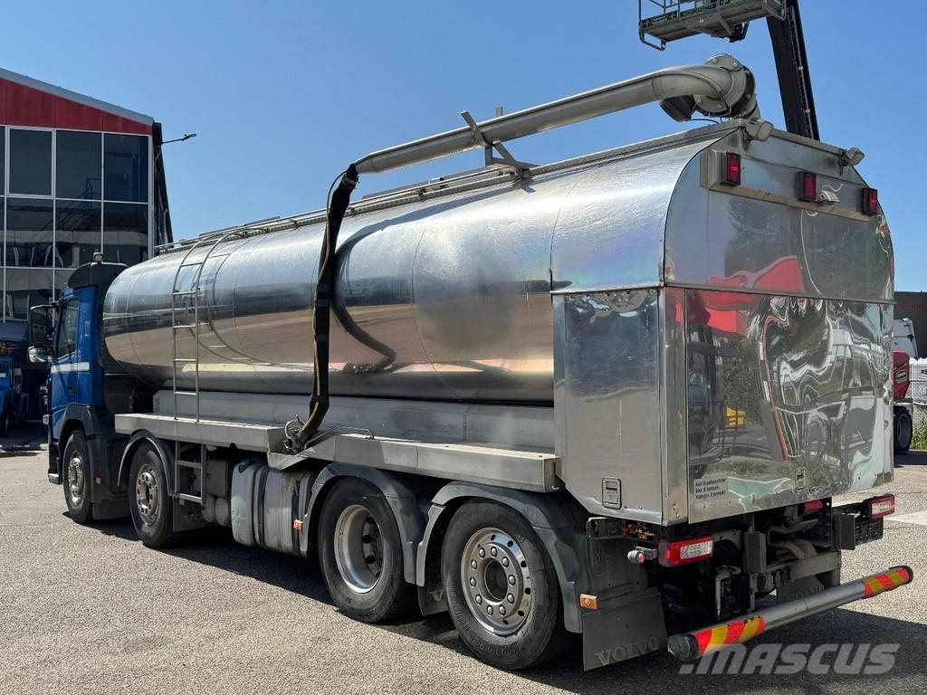 Volvo FM 460 8X2 EURO 6 + INOX TANK 21700 Liter شاحنات ذات صهاريج
