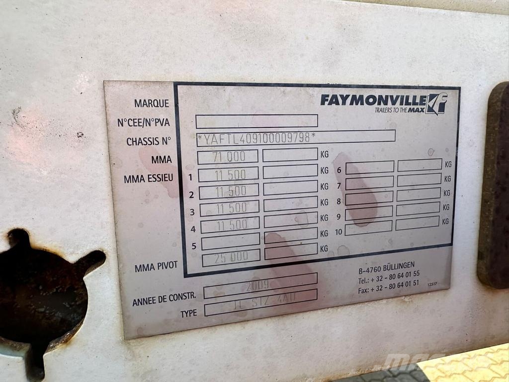Faymonville MultiMAX / TL STZ-4AU Semirimorchi Ribassati