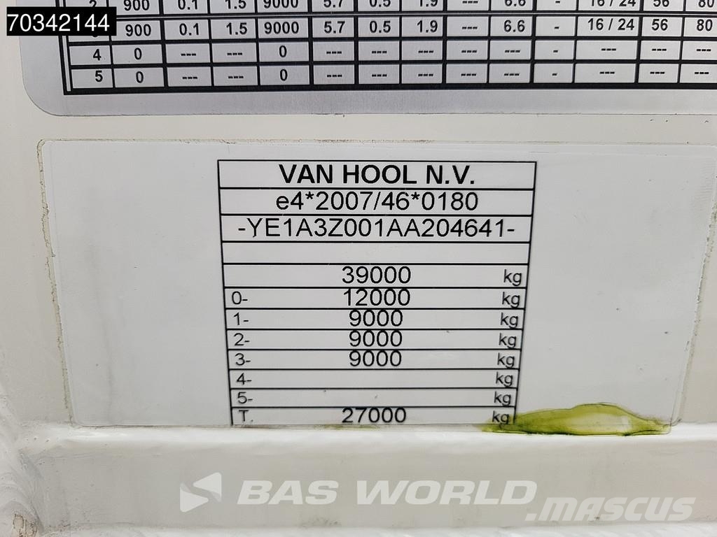 Van Hool UNUSED LNG Tank 59.000 Ltrs APK 05-27 Tankauflieger