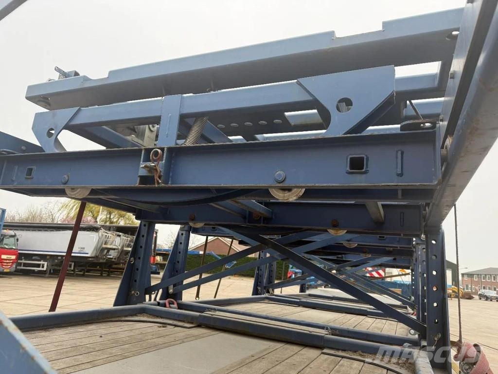 Broshuis 3 X 4AOU-58 3-15, 2014, 2016 AND 2021 4 AXLE FORCE نصف مقطورة مسطحة منخفضة