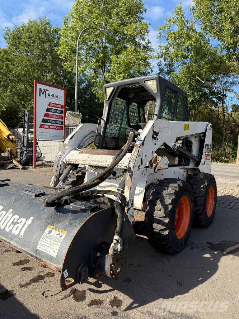 Bobcat S 160 //BJ. 2012 / 2088H/SW/Gabel/Böschungsmäher لوادر انزلاقية التوجيه
