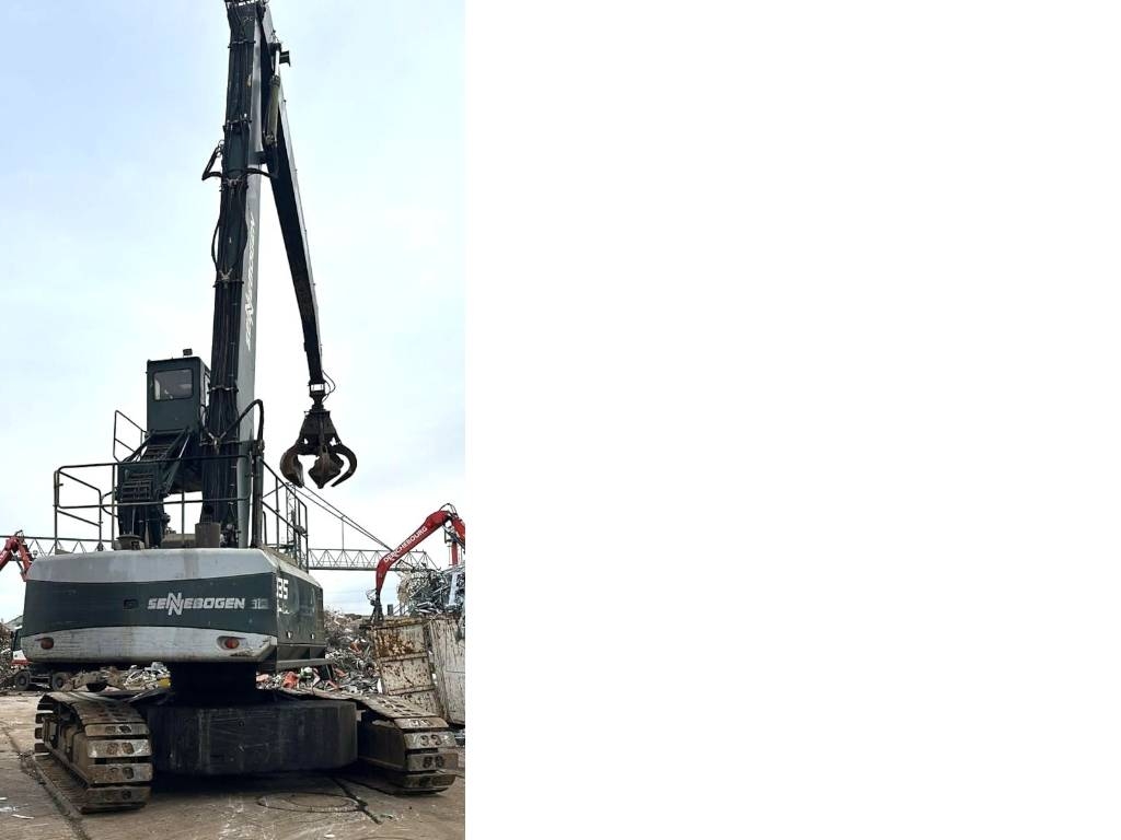 Sennebogen 835 Umschlagbagger mit Kettenlaufwerk Excavadoras de ruedas