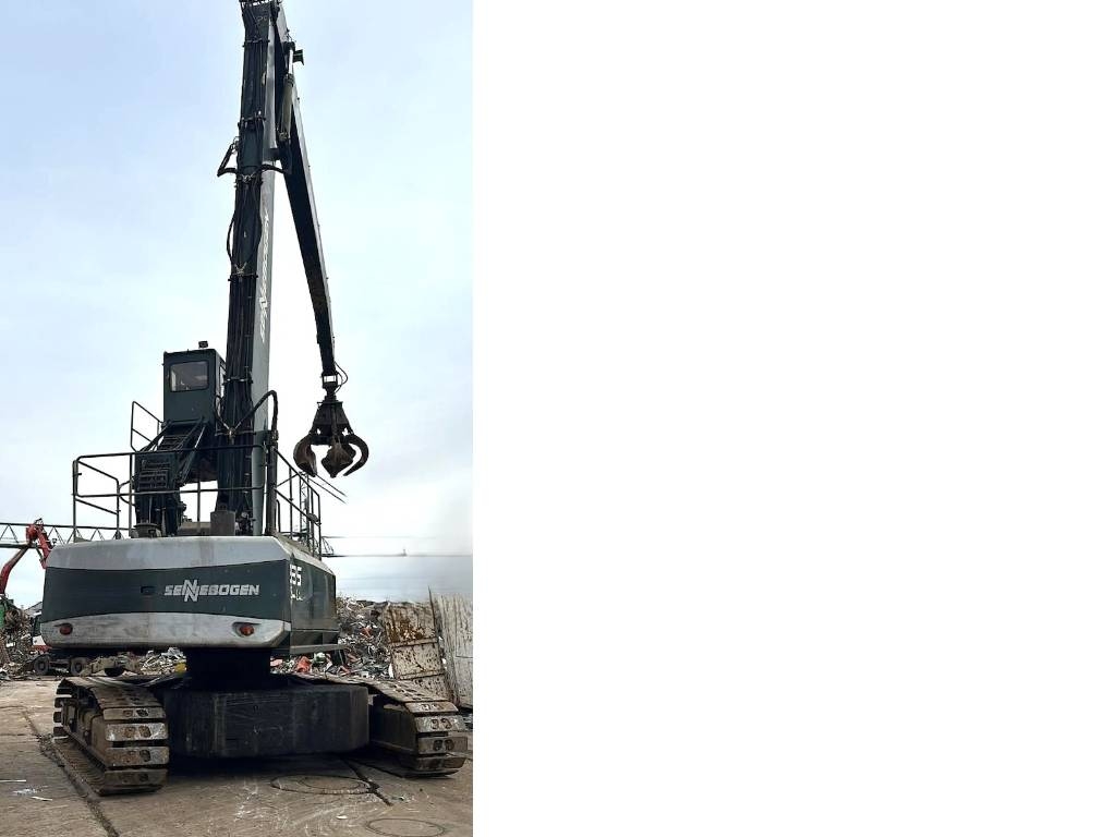 Sennebogen 835 Umschlagbagger mit Kettenlaufwerk Excavadoras de ruedas