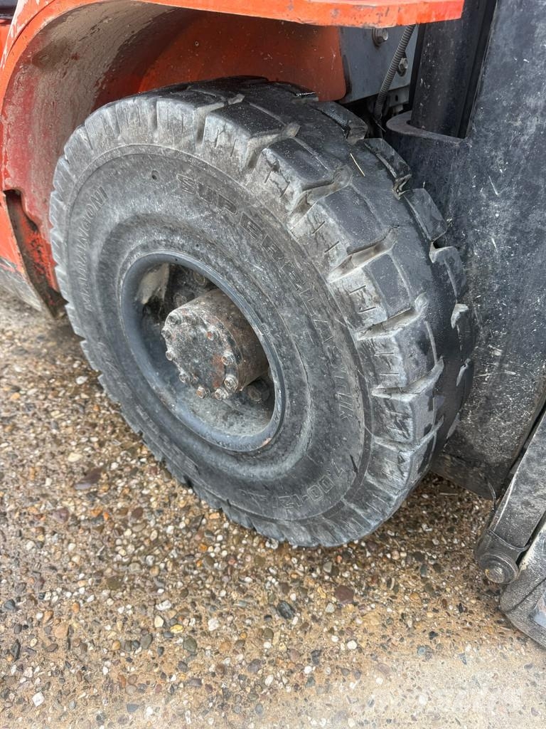 Toyota 7FD25 2500 KG heftruck Diesel Triplo mast Sideshif Πετρελαιοκίνητα Κλαρκ